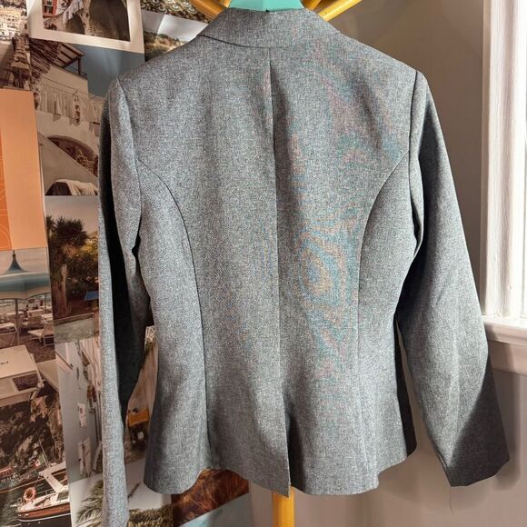 Vintage Tradition Linen Blend Raspberry Pink Blazer US 12P - Picture 5 of 6